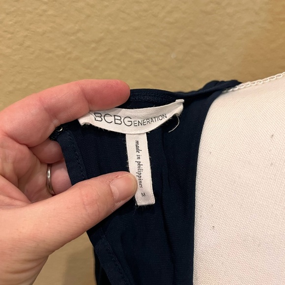 BCBGeneration Navy Blue Romper - Picture 8 of 8